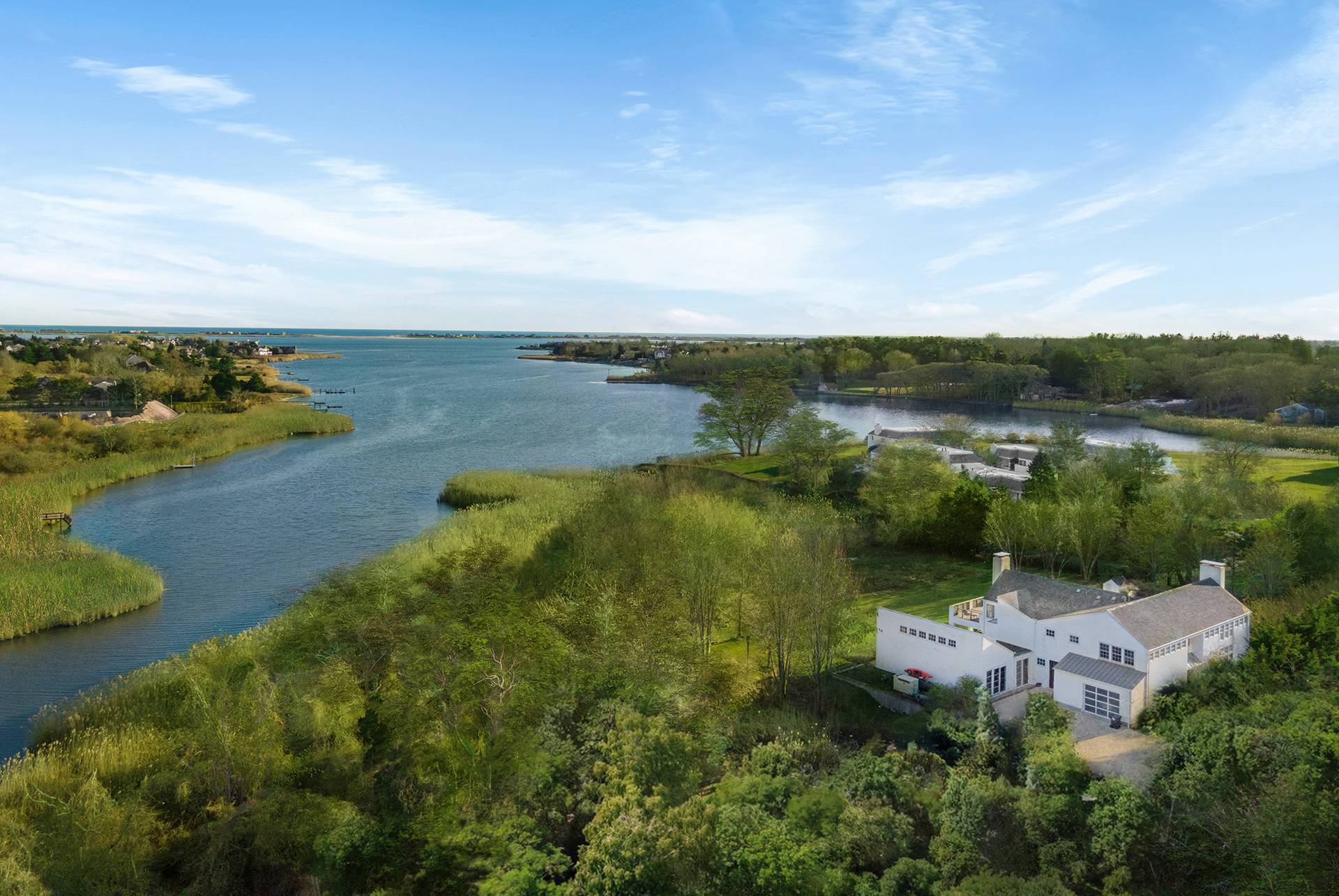 Property for Sale at 53 Bay Avenue, Water Mill, Hamptons, NY - Bedrooms: 4 
Bathrooms: 3.5  - $7,825,000