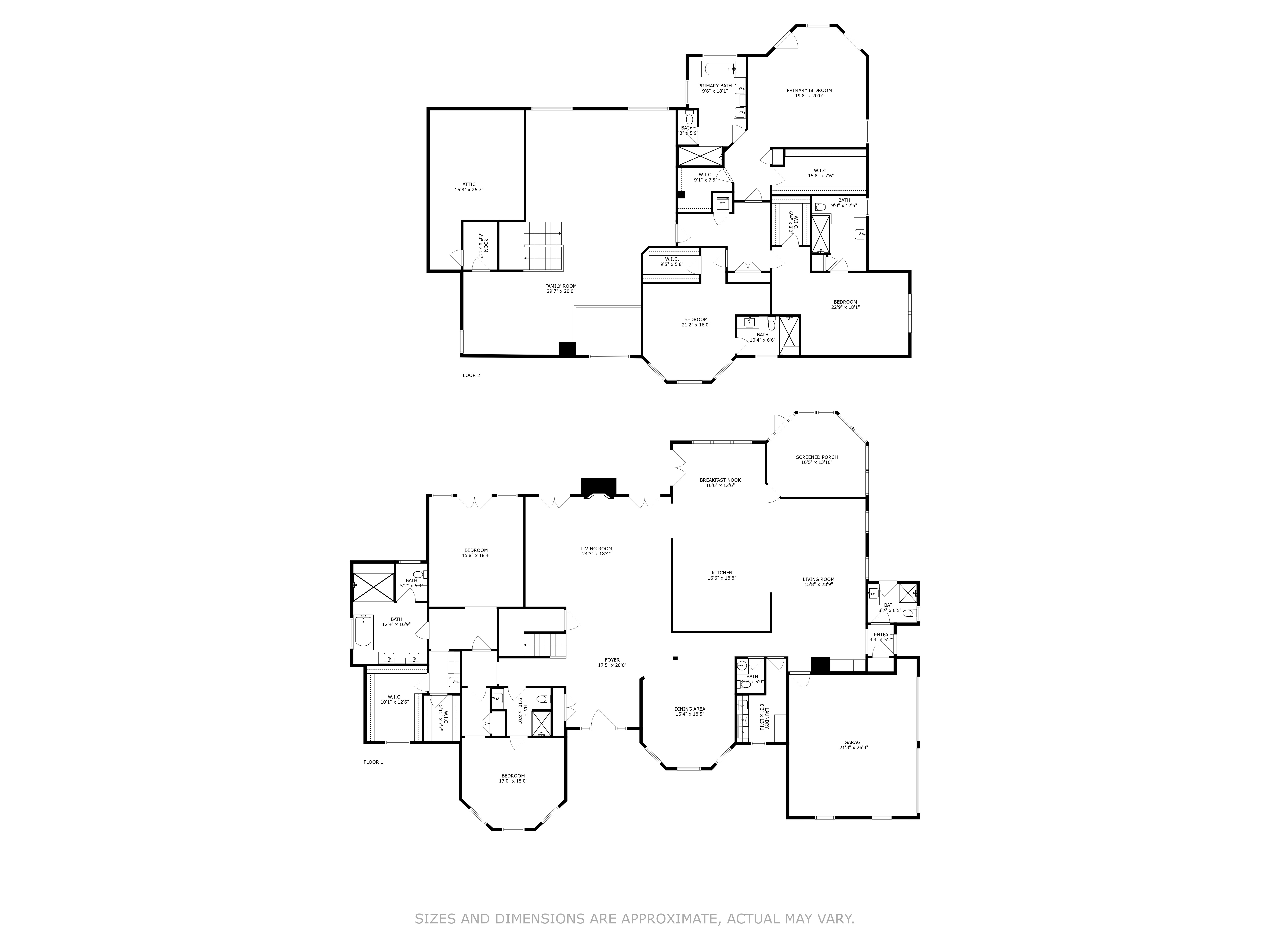 Floorplan for Undisclosed Address