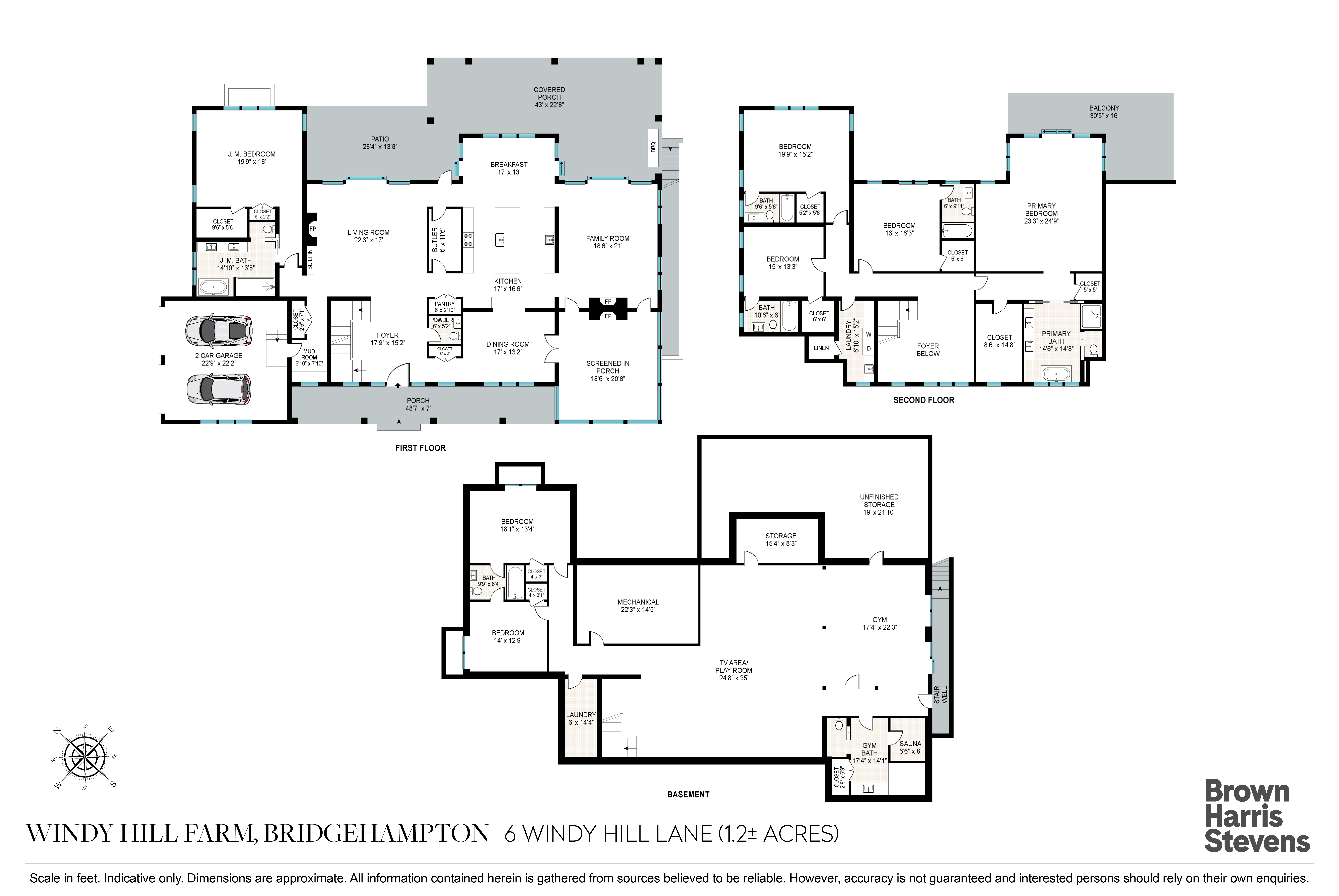 Floorplan for 6 Windy Hill Ln