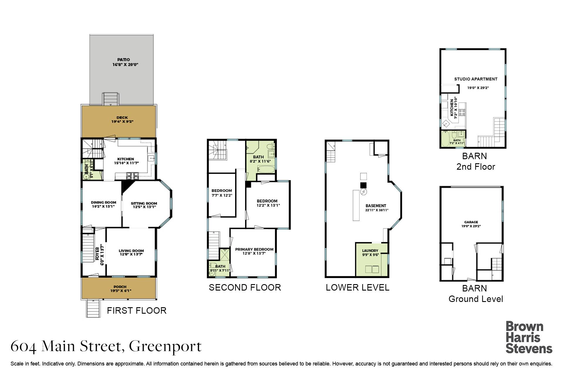 Floorplan for 604 Main Street