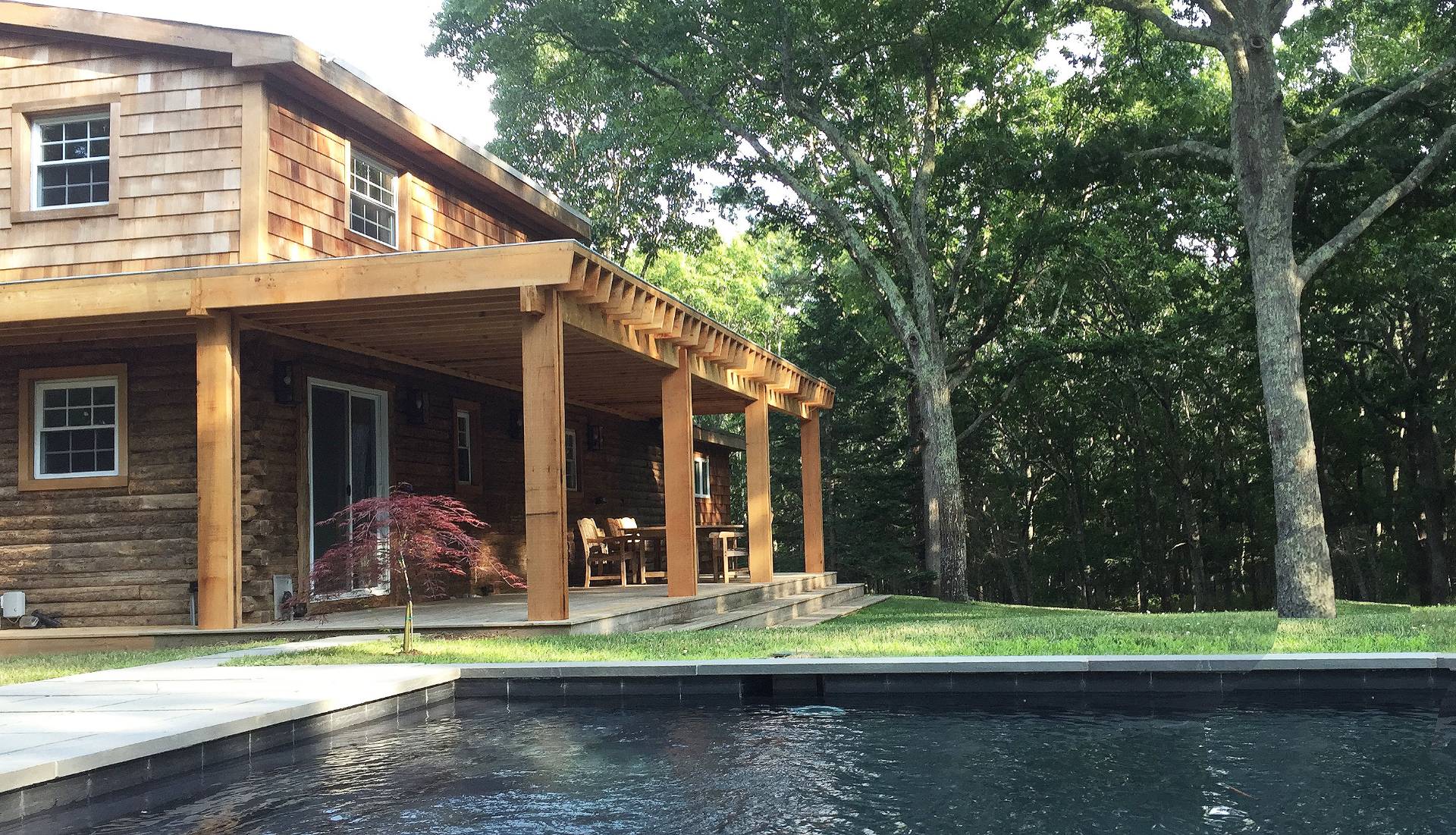 Rental Property at 809 Edge Of Wood Road, Water Mill, Hamptons, NY - Bedrooms: 4 
Bathrooms: 3  - $35,000 MO.